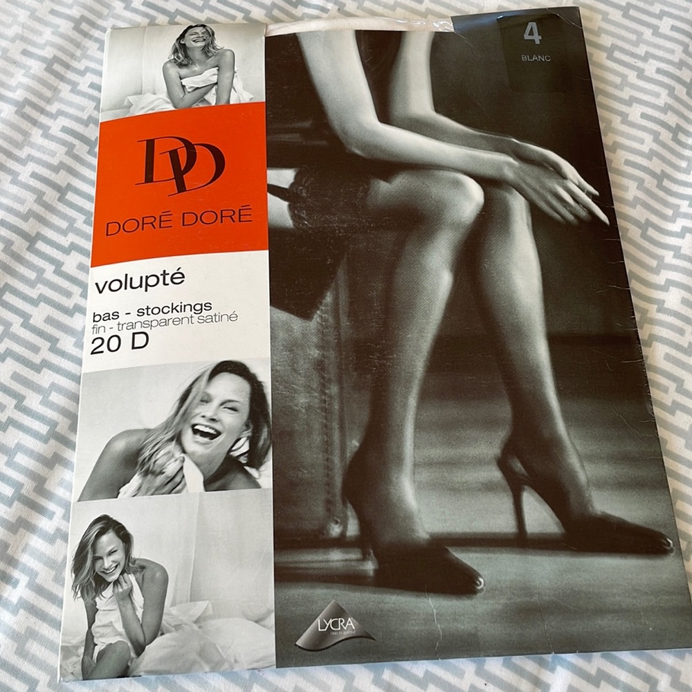 Dore Dore sexy sheer lace stockings